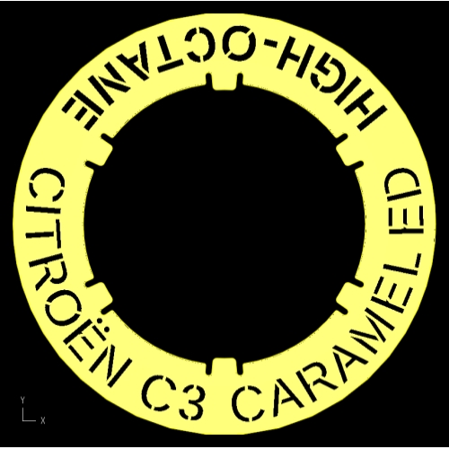フューエルリング CT-3010 CITROEN C3 CARAMEL EDITION 用